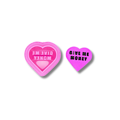 Anti-Valentine Conversation Hearts - Clay Cutters