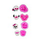 Skull Studs - Polymer Clay Cutter