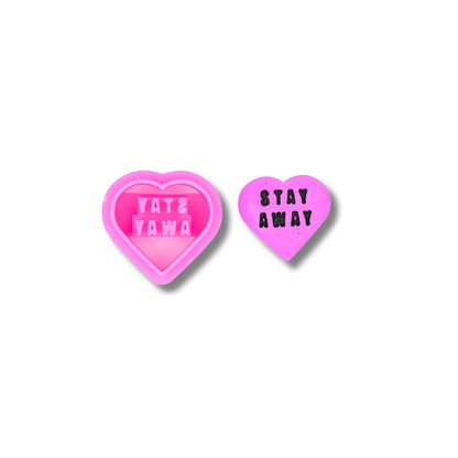 Anti-Valentine Conversation Hearts - Clay Cutters