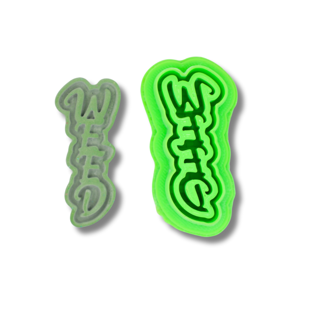 Weed Dangle - Polymer Clay Cutter