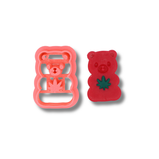 THC Gummy Bear - Polymer Clay Cutter