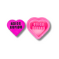 Spanish Anti-Valentine Conversation Hearts - Clay Cutters