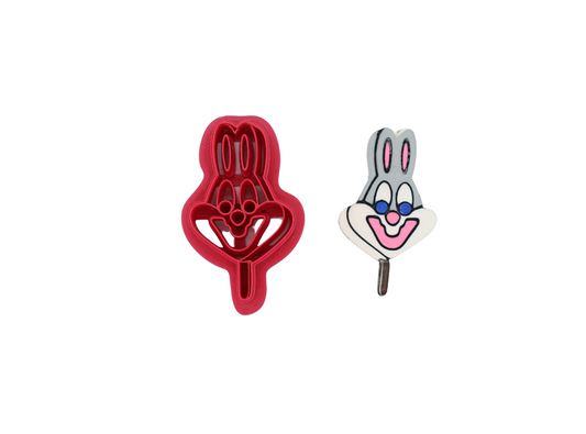 Bugz Bunny Ice Cream - Polymer Clay Cutter