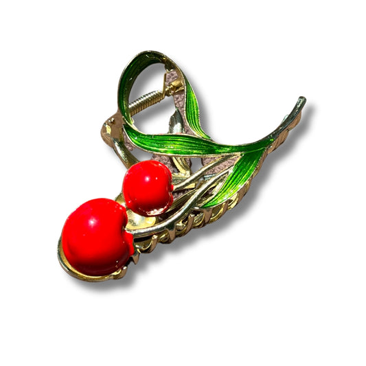 Cherries - Hair Claw Clip