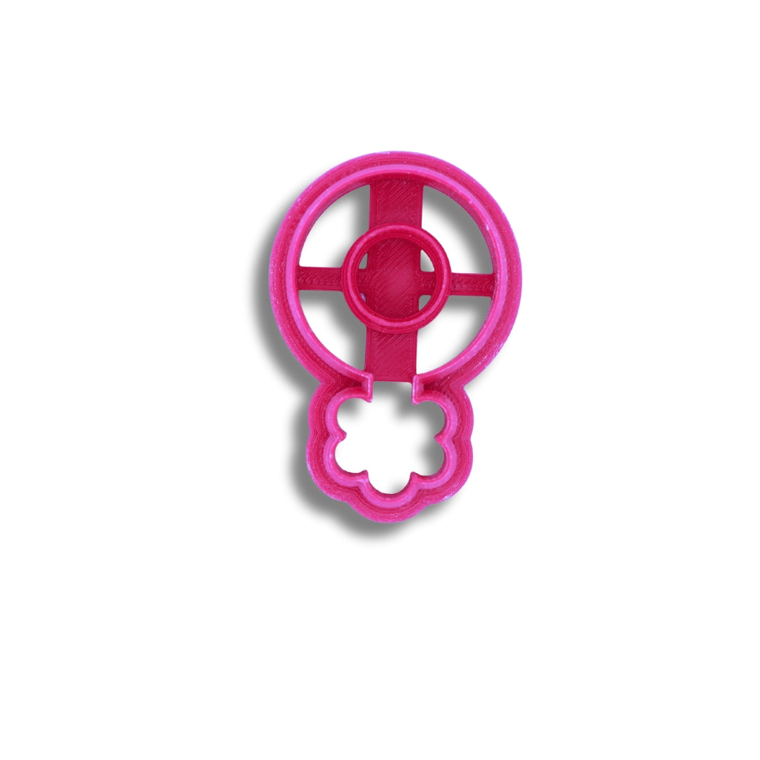 Gender Queer Logo - Polymer Clay Cutter