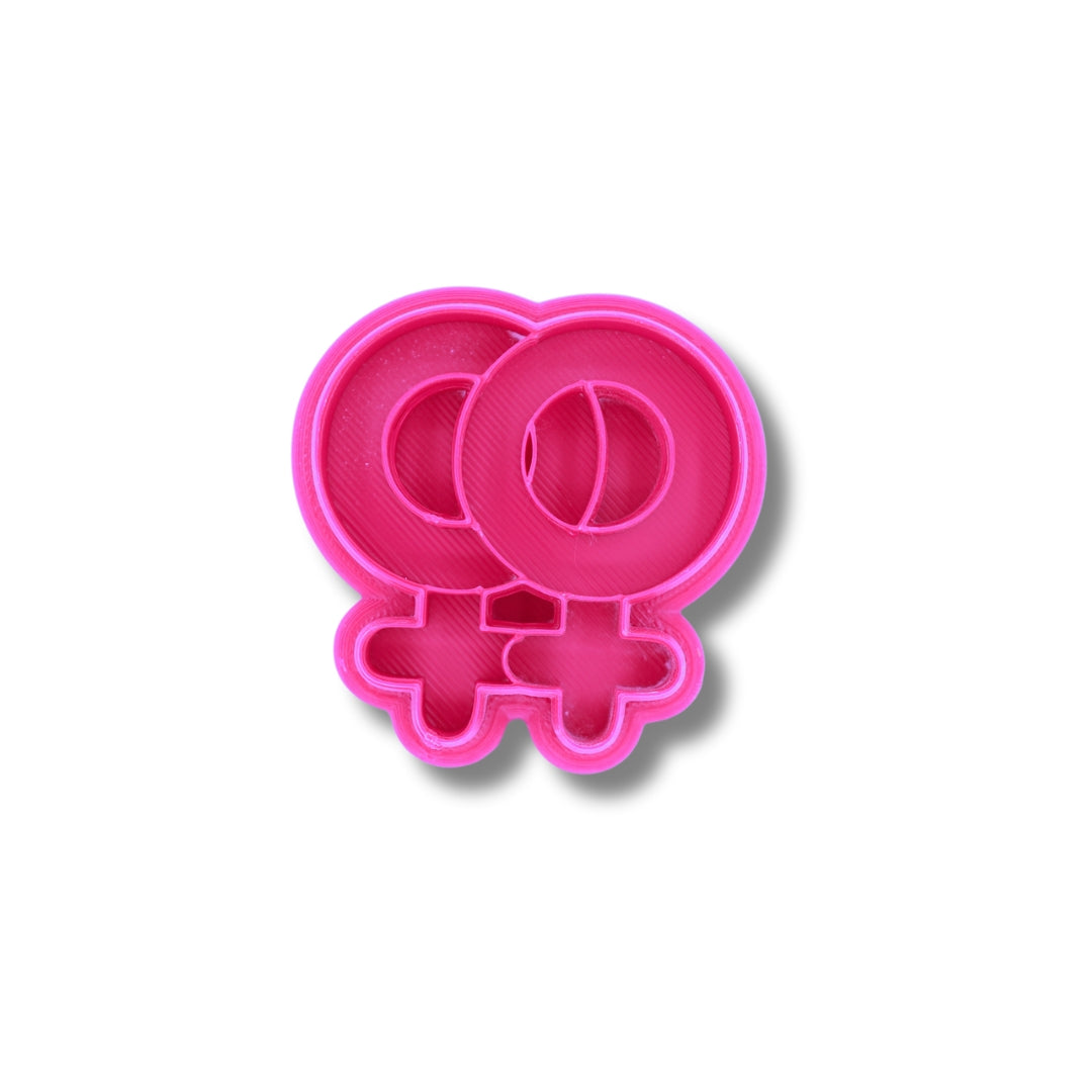 Lesbian Logo - Polymer Clay Cutter