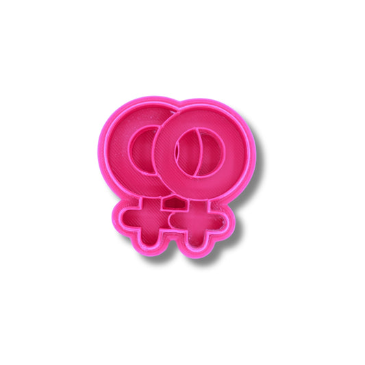 Lesbian Logo - Polymer Clay Cutter