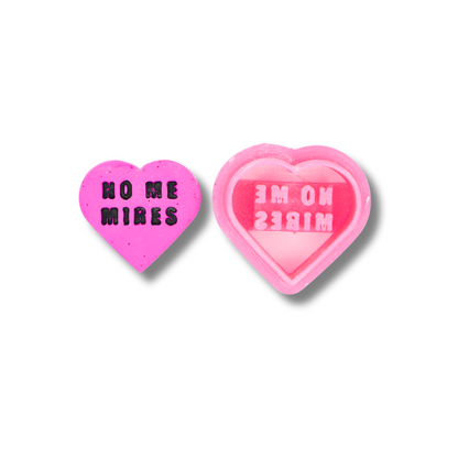 Spanish Anti-Valentine Conversation Hearts - Clay Cutters