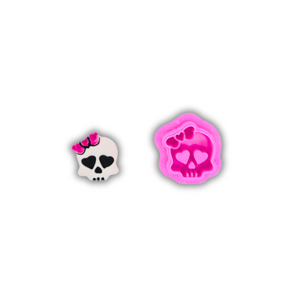 Skull Studs - Polymer Clay Cutter