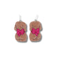 Body Positivity Dark Tan- Handmade Polymer Clay Earrings