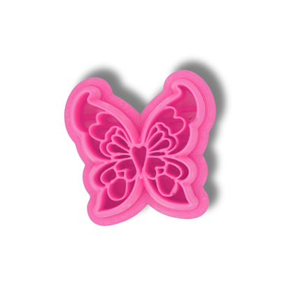 Valentine's Butterfly - Polymer Clay Cutter