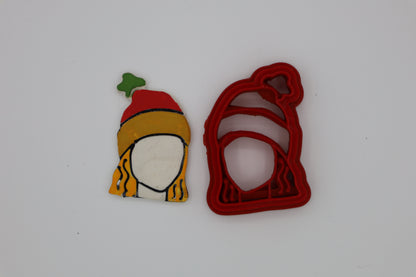 Girl In Skully - Polymer Clay Cutter