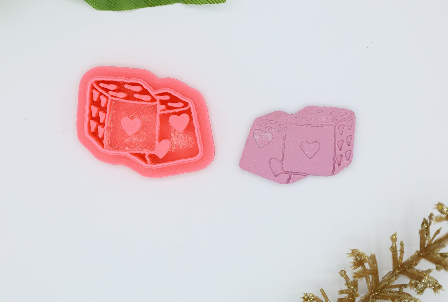 Love Dice - Polymer Clay Cutter