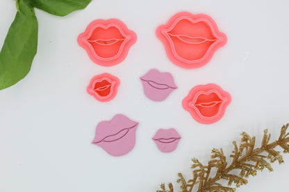 Lips - Polymer Clay Cutter