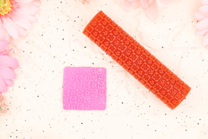 Flower Checker - Texture Roller #138