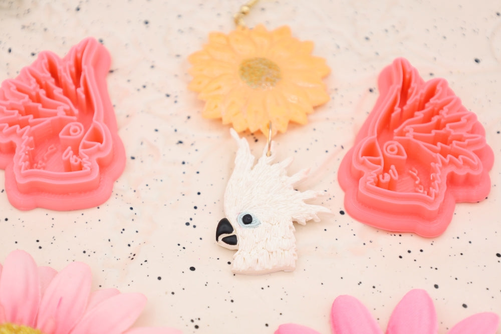 Cockatoo - Polymer Clay Cutter