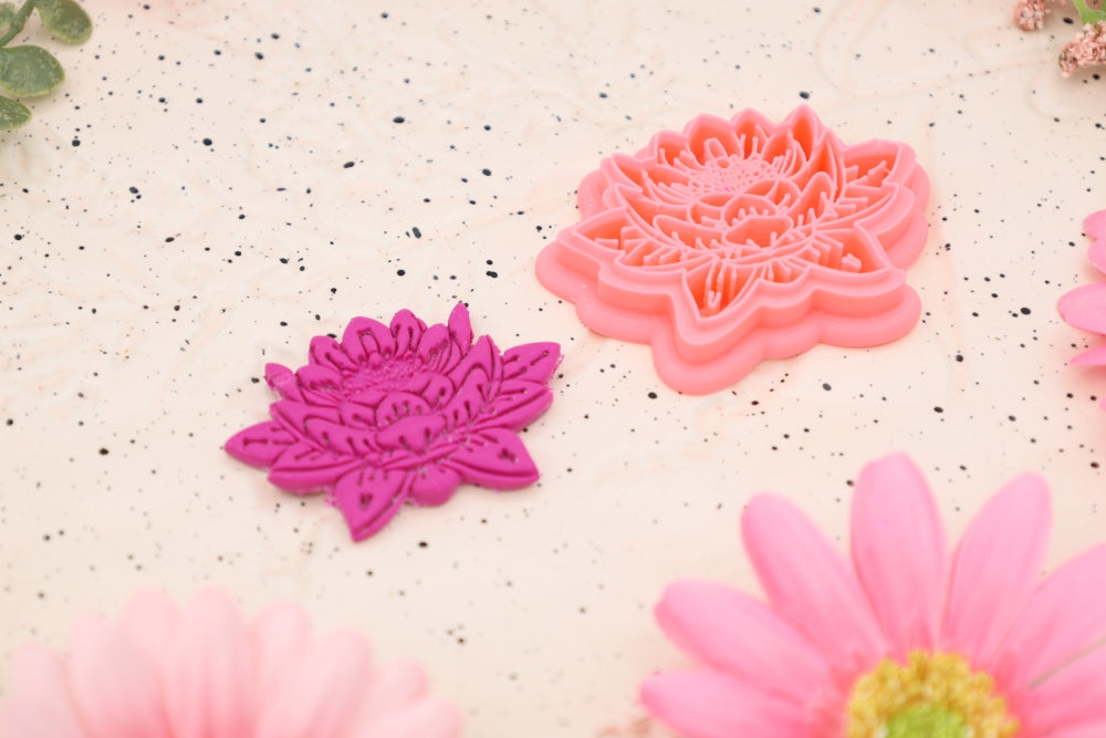 Lotus - Polymer Clay Cutter