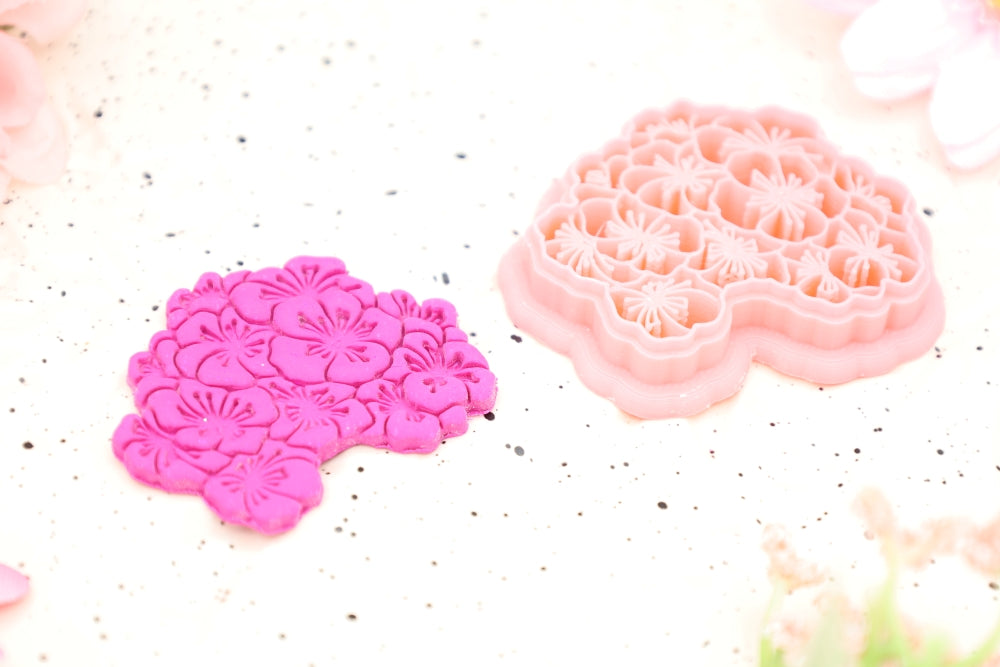 Geranium  - Polymer Clay Cutter