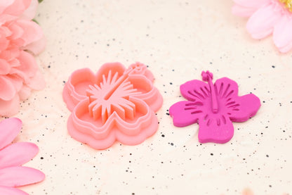 Hibiscus - Polymer Clay Cutter