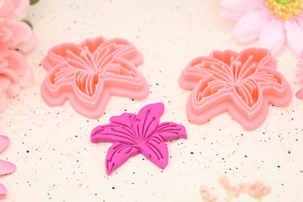 Lily- Polymer Clay Cutter