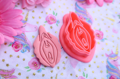 Pretty Kitty - Polymer Clay Cutter