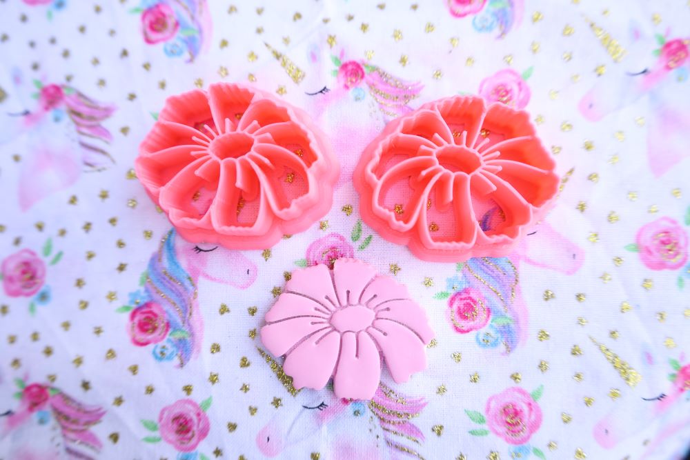 Droopy Flower - Polymer Clay Cutter