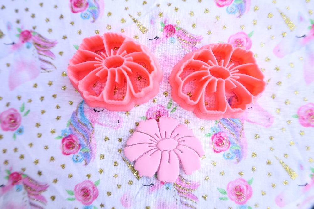 Droopy Flower - Polymer Clay Cutter