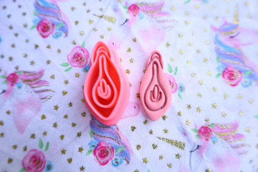 Lady Parts- Polymer Clay Cutter