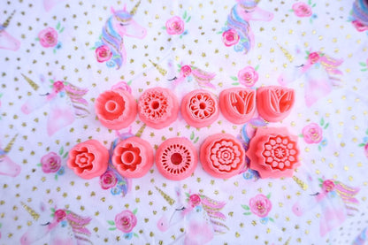 Floral Stud Mega Pack - Polymer Clay Cutter