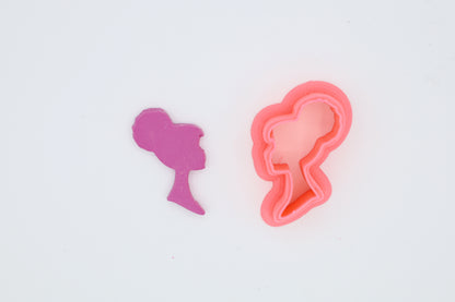 Barbie Logo - Polymer Clay Cutter