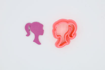 Barbie Logo - Polymer Clay Cutter