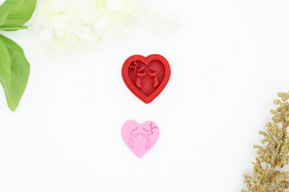 Broken Heart - Polymer Clay Cutter