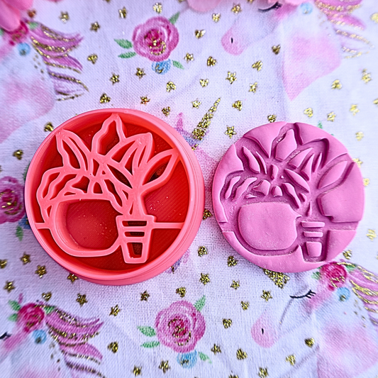 Flower Pots  - Polymer Clay Cutter