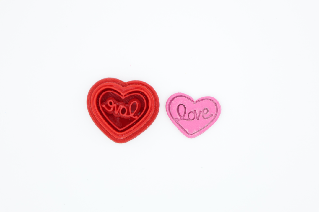 Love Stud - Polymer Clay Cutter