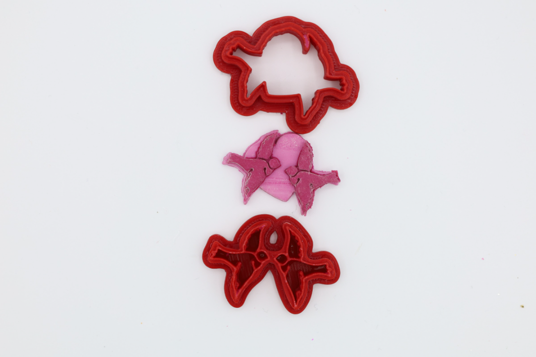 Love Birds 2 Piece Cutter Set