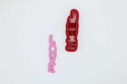 Love Dangle - Polymer Clay Cutter