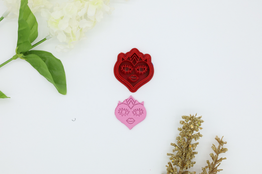 Queen of Hearts - Polymer Clay Cutter