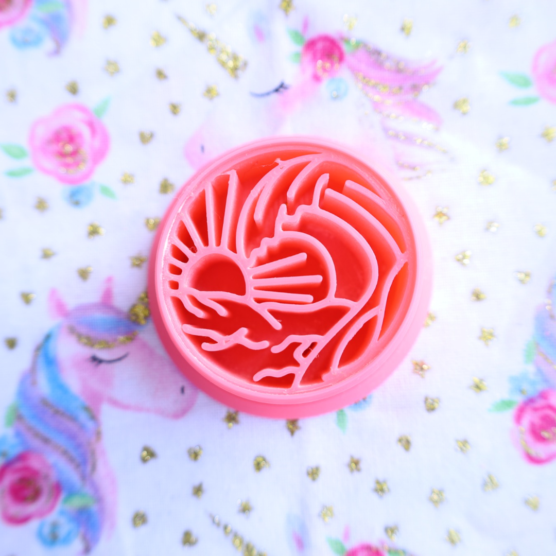 Sunny Beach  - Polymer Clay Cutter